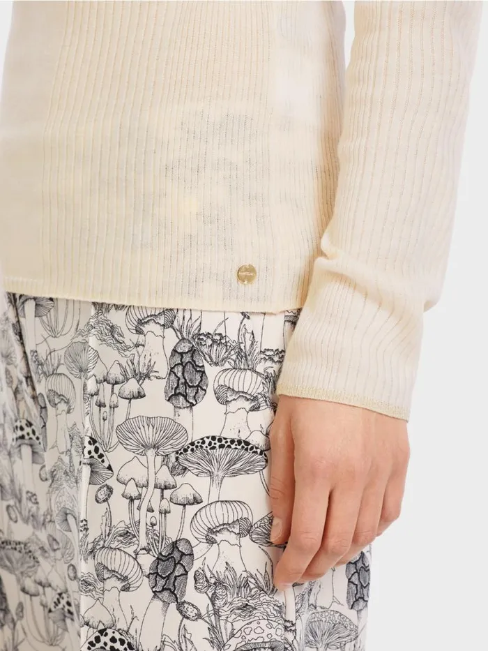 Damen Marc Cain Strick Sweater 034Rethink Together034 Soft Blossom