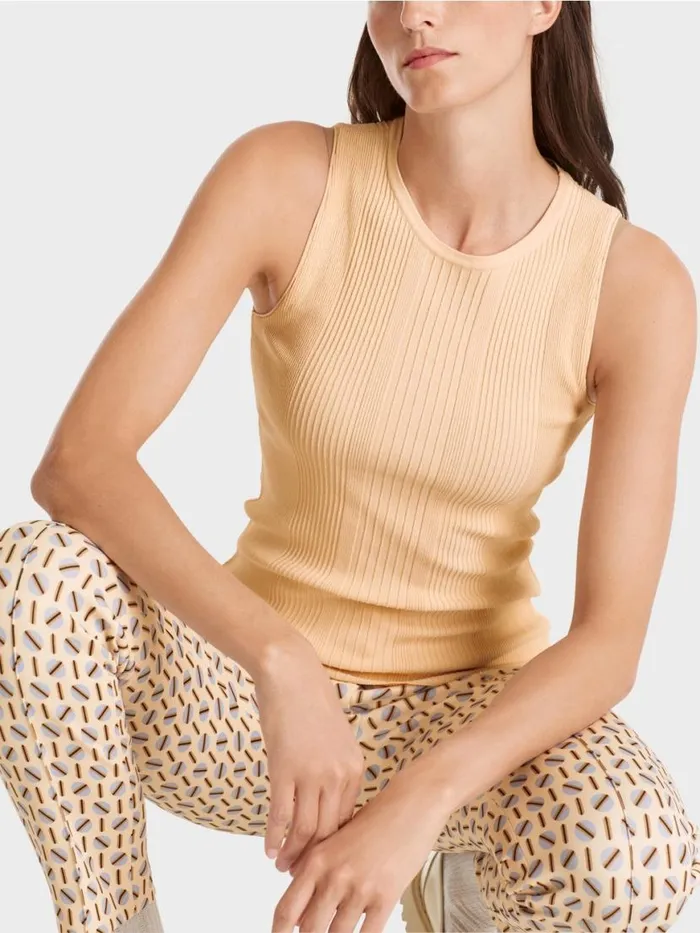 Damen Marc Cain Strick Top 034Rethink Together034 Dark Cream
