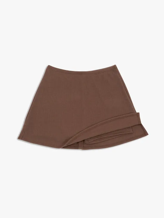 Darcy Skort Brown Skirts Lisa Says Gah Women