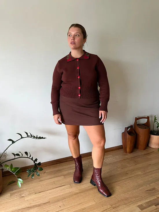 Darcy Skort Brown Skirts Lisa Says Gah Women