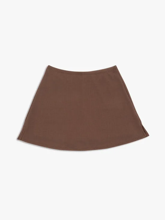 Darcy Skort Brown Skirts Lisa Says Gah Women