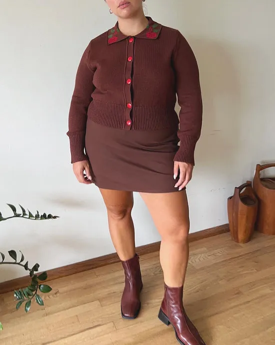 Darcy Skort Brown Skirts Lisa Says Gah Women