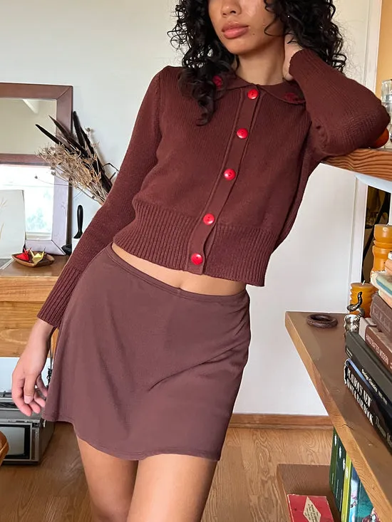 Darcy Skort Brown Skirts Lisa Says Gah Women
