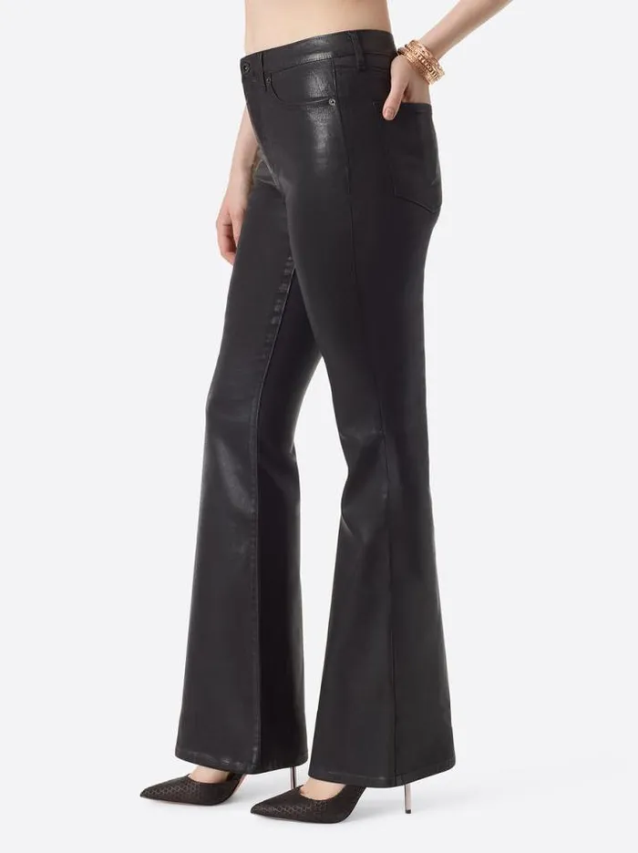 Denim Clothing Jessica Simpson Charmed Flare In Black Coated