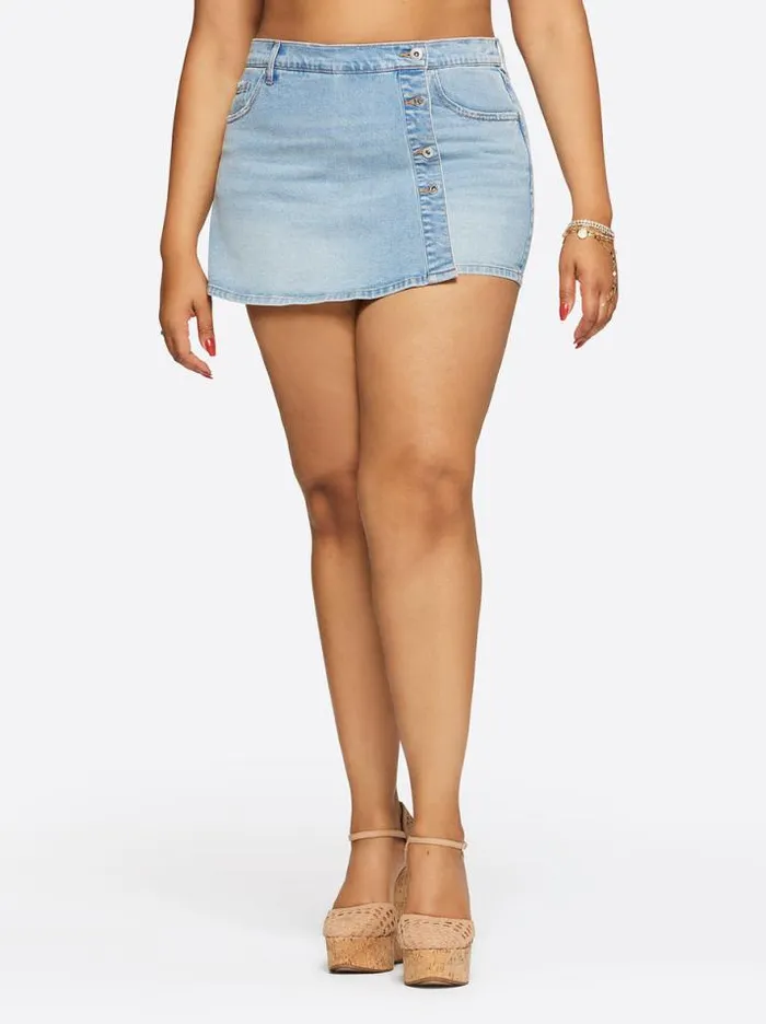 Denim Clothing Jessica Simpson Elyse Skort In Carry On
