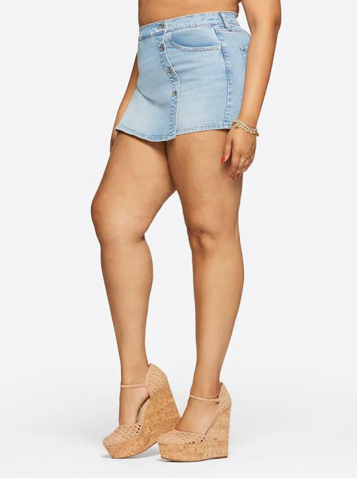 Denim Clothing Jessica Simpson Elyse Skort In Carry On