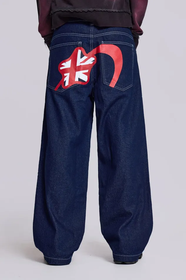 Denim Men Jaded London Shop Comet Colossus Jeans