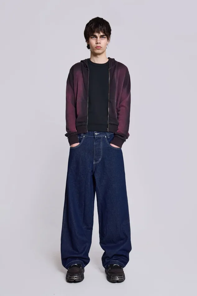 Denim Men Jaded London Shop Comet Colossus Jeans