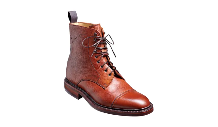 Donegal 8211 Antique Rosewood Grain Men Barker Shoes Mens Boots