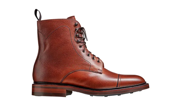 Donegal 8211 Antique Rosewood Grain Men Barker Shoes Mens Boots