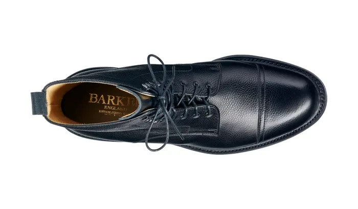 Donegal 8211 Black Grain Men Barker Shoes Mens Boots