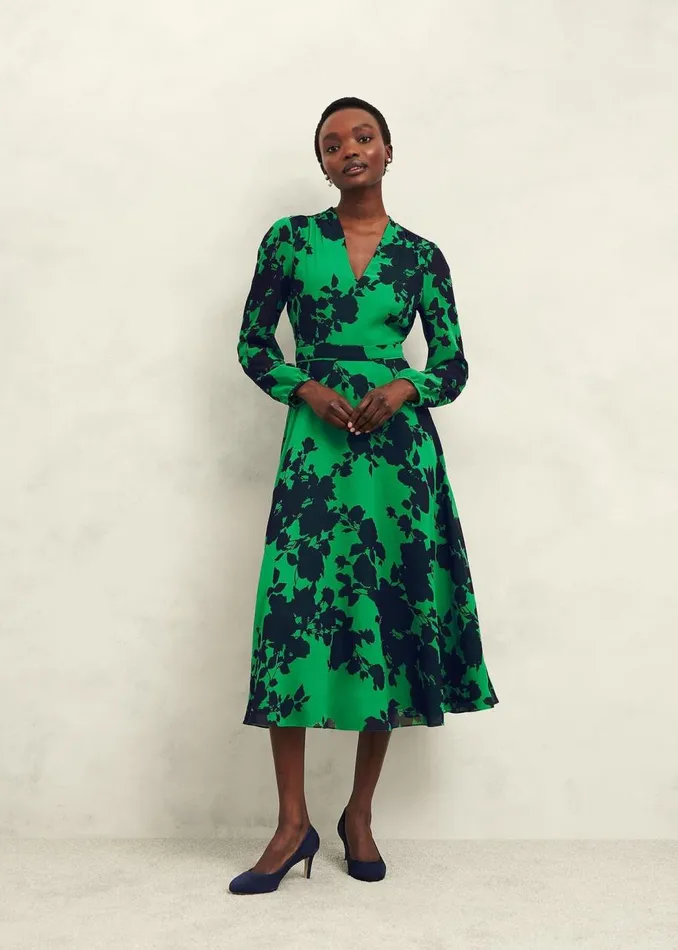 Dresses and Jumpsuits Women HOBBS Aurora Dress Navy Green