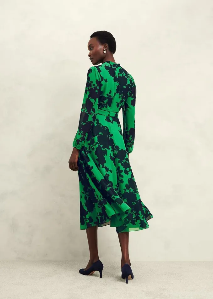 Dresses and Jumpsuits Women HOBBS Aurora Dress Navy Green