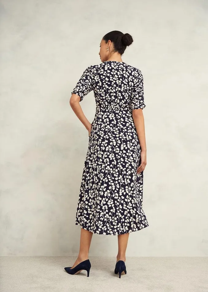 Dresses and Jumpsuits Women HOBBS Bonnie Dress Navy Cream