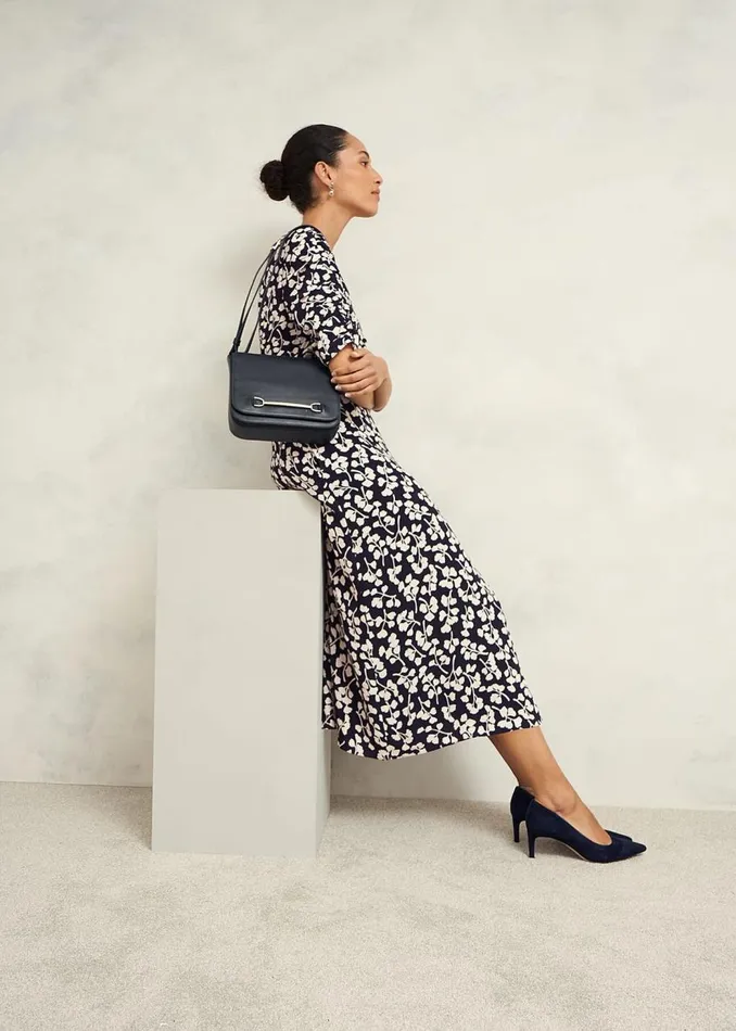 Dresses and Jumpsuits Women HOBBS Bonnie Dress Navy Cream