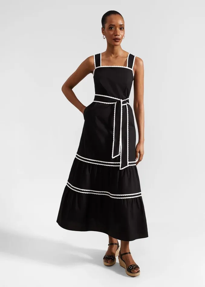 Dresses and Jumpsuits Women HOBBS Chloe Dress Black Ivory