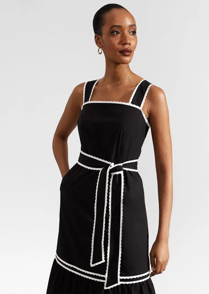 Dresses and Jumpsuits Women HOBBS Chloe Dress Black Ivory