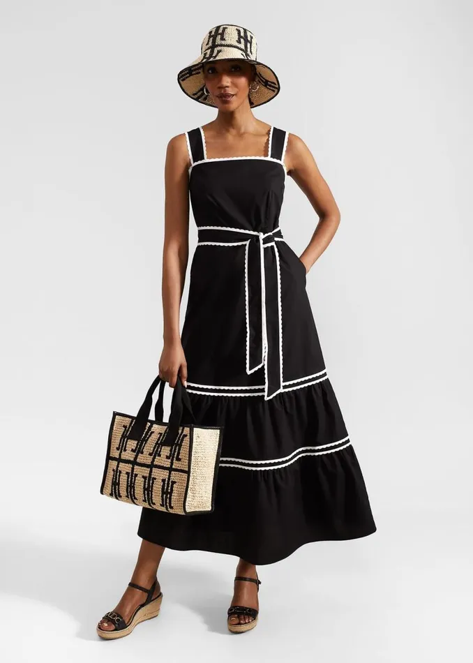 Dresses and Jumpsuits Women HOBBS Chloe Dress Black Ivory