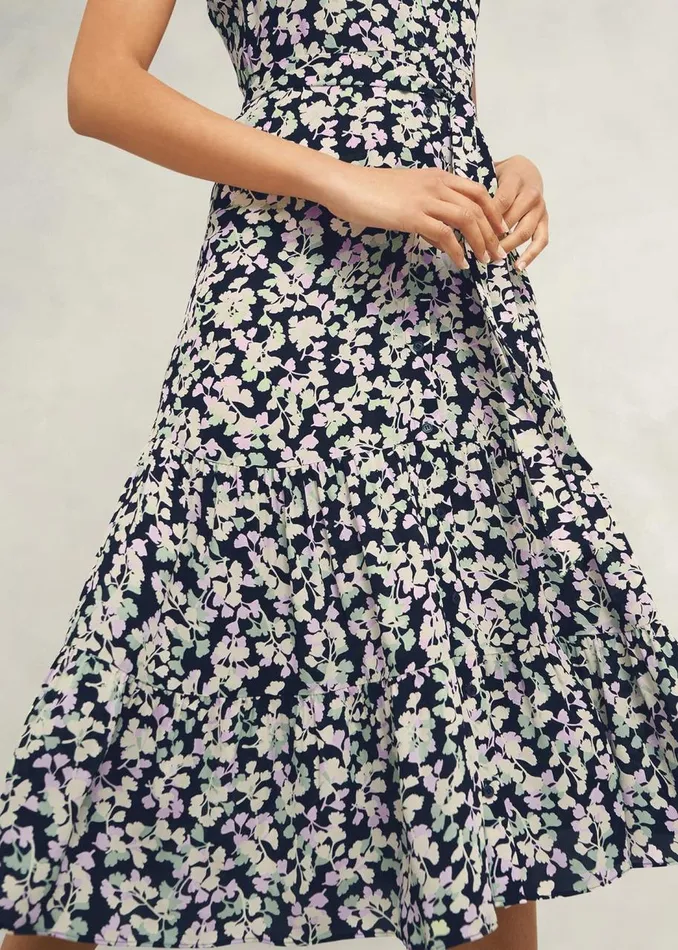 Dresses and Jumpsuits Women HOBBS Esme Dress Navy Multi