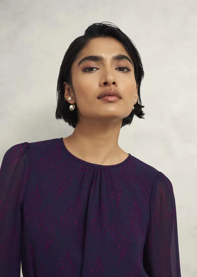 Dresses and Jumpsuits Women HOBBS Frances Dress Plum Multi