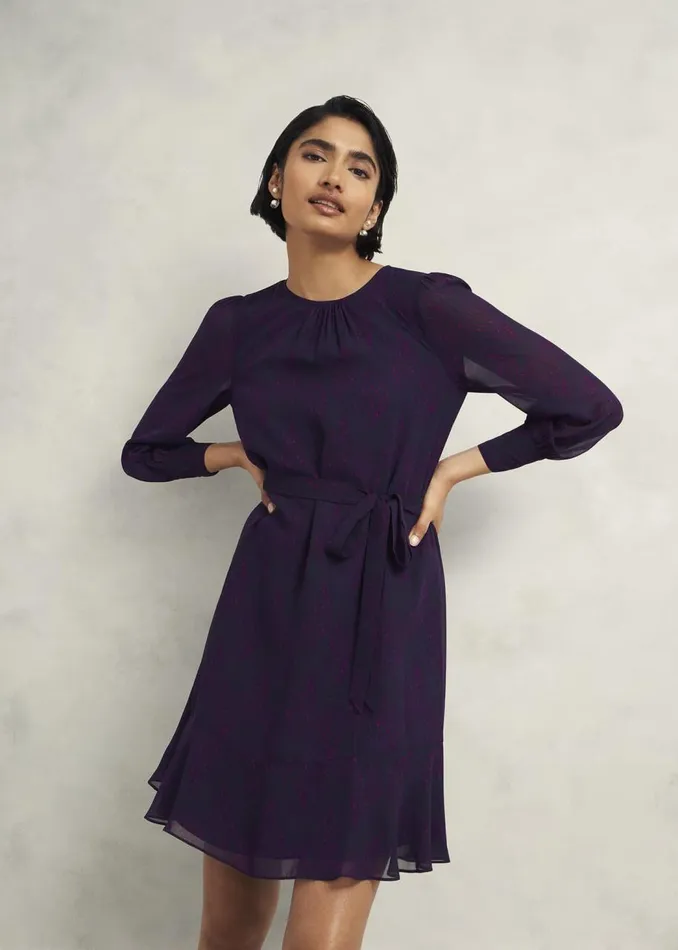 Dresses and Jumpsuits Women HOBBS Frances Dress Plum Multi