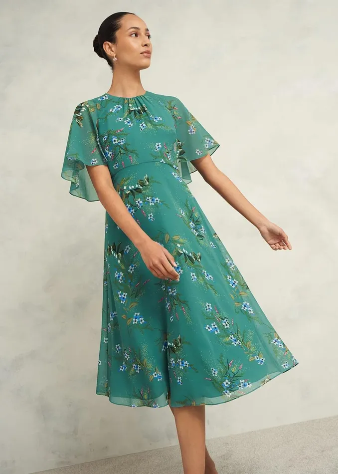 Dresses and Jumpsuits Women HOBBS Jaida Dress Green Multi