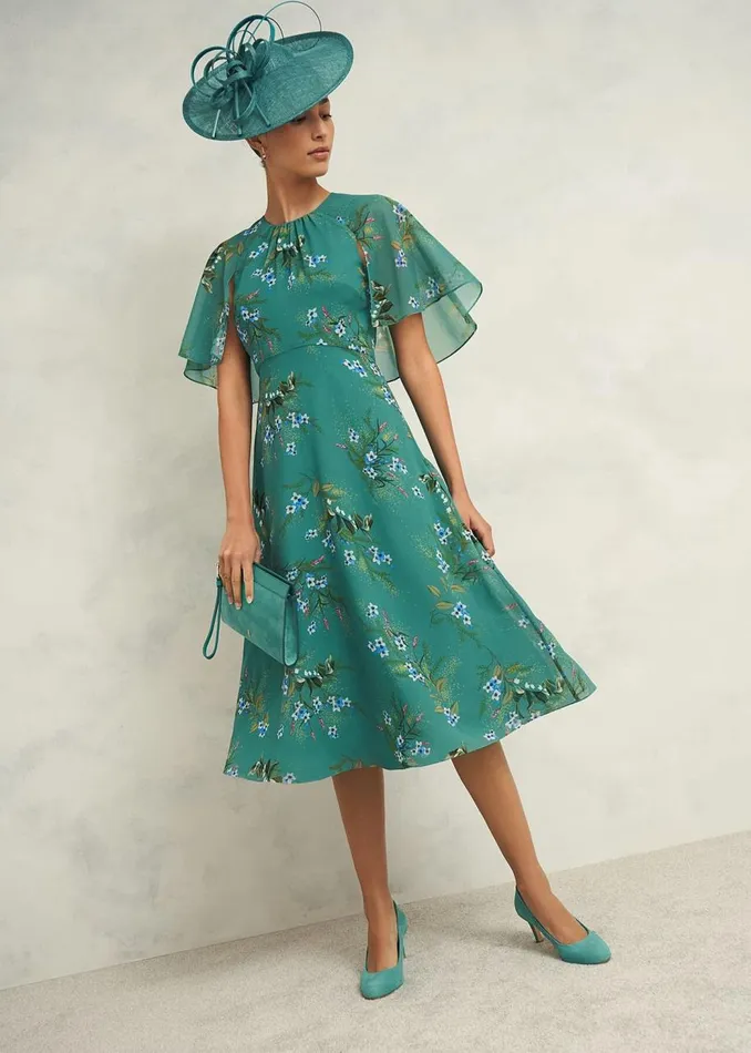 Dresses and Jumpsuits Women HOBBS Jaida Dress Green Multi
