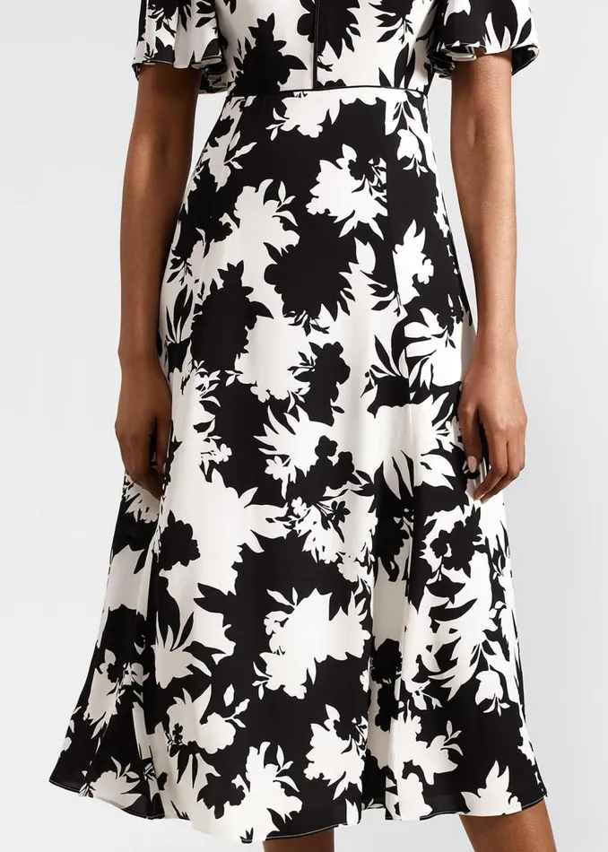 Dresses and Jumpsuits Women HOBBS Petite Alva Dress Ivory Black