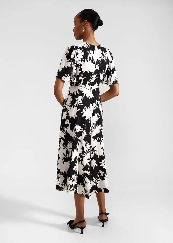 Dresses and Jumpsuits Women HOBBS Petite Alva Dress Ivory Black