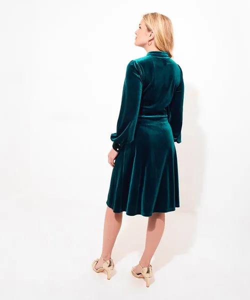 Dresses Betsy Velour Dress Teal 8211 Joebrowns Apparel Dresses Betsy Velour Dress Teal 8211 Joebrowns Apparel
