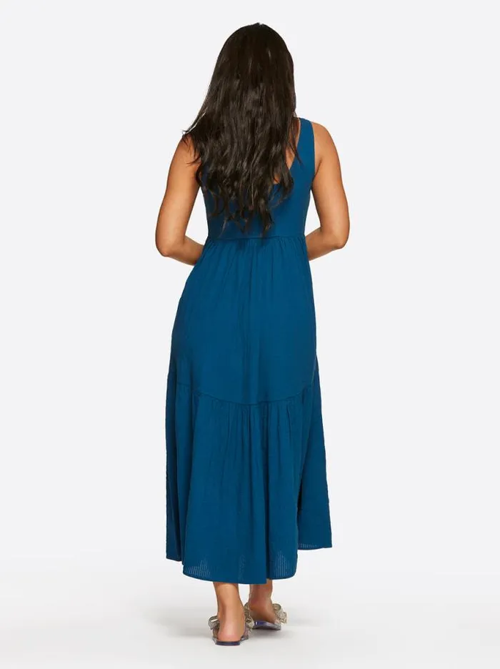 Dresses Clothing Jessica Simpson Cheryl Maxi Dress In Poseidon