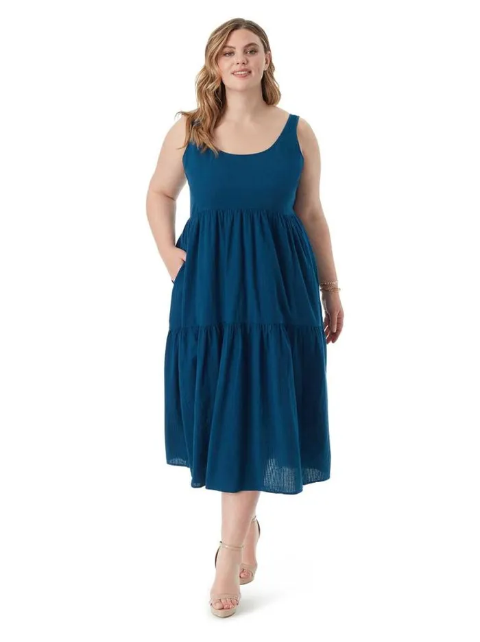 Dresses Clothing Jessica Simpson Cheryl Maxi Dress In Poseidon
