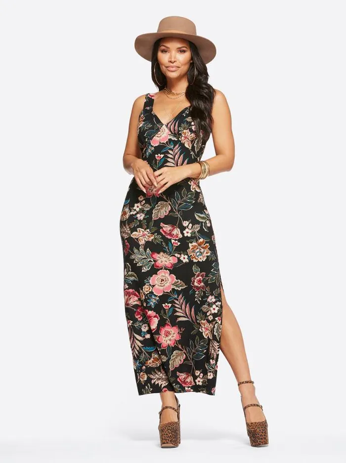 Dresses Clothing Jessica Simpson Rosalyn Slip Dress In Arcadian Blooms