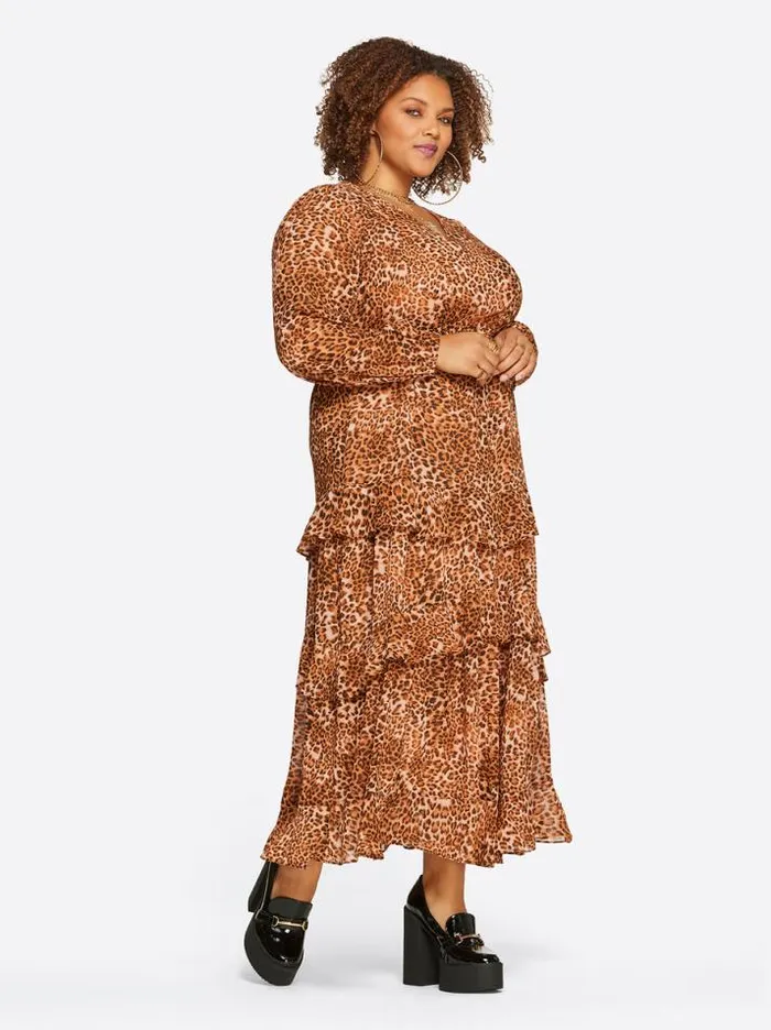 Dresses Clothing Jessica Simpson Tabatha Dress In Panthera