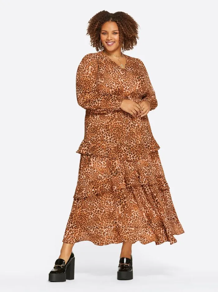 Dresses Clothing Jessica Simpson Tabatha Dress In Panthera