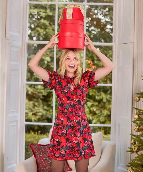 Dresses Joebrowns Apparel Dazzling Dragon Dress Red Dresses Joebrowns Apparel Dazzling Dragon Dress Red