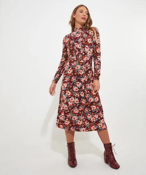 Dresses Joebrowns Apparel Winter Florals Jersey Dress Multi