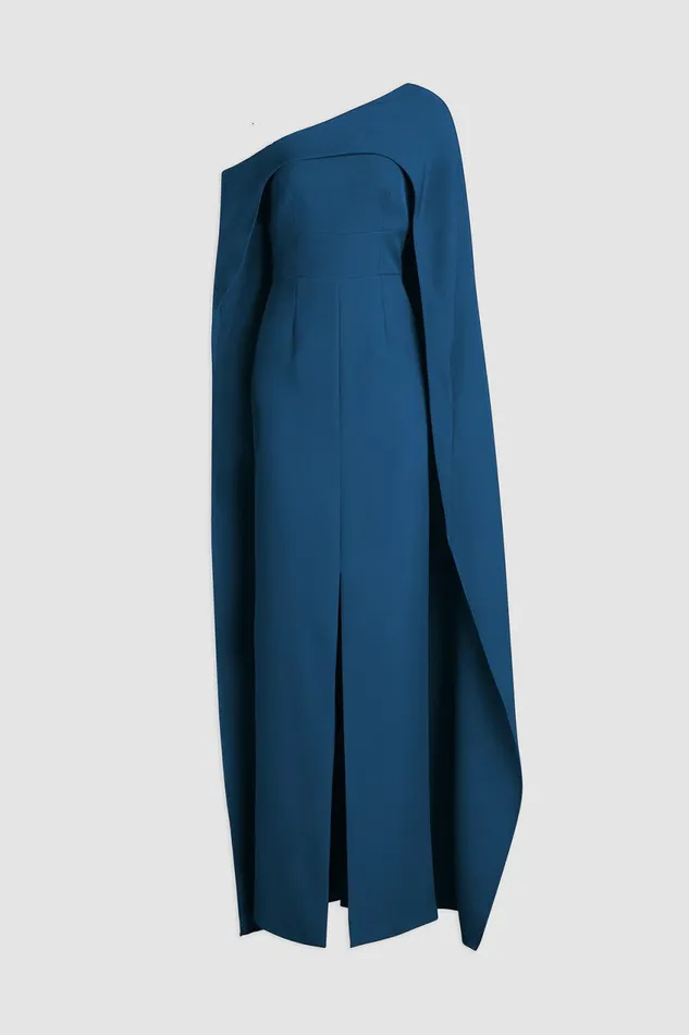Dresses Women Halston Elycia Gown In Stretch Crepe Jasper