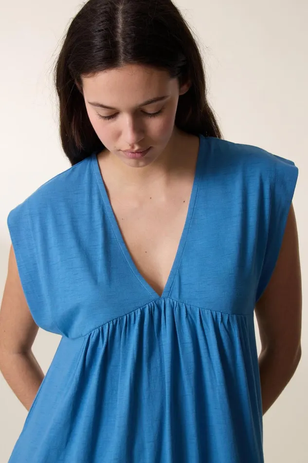 Dresses Women Leon and Harper Richard Plain Dress Sea