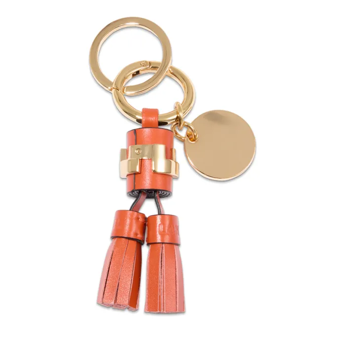 Duo Tassel Keyring Vermilion Women Lancel Key Ring