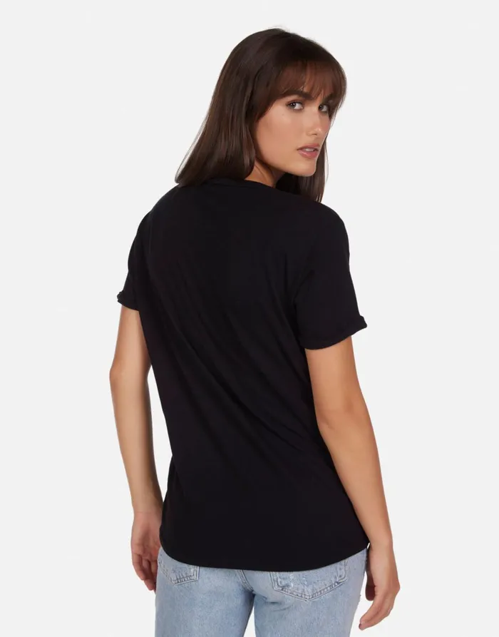 Edda Neon Stud Elements Black Women039s Lauren Moshi Short Sleeve