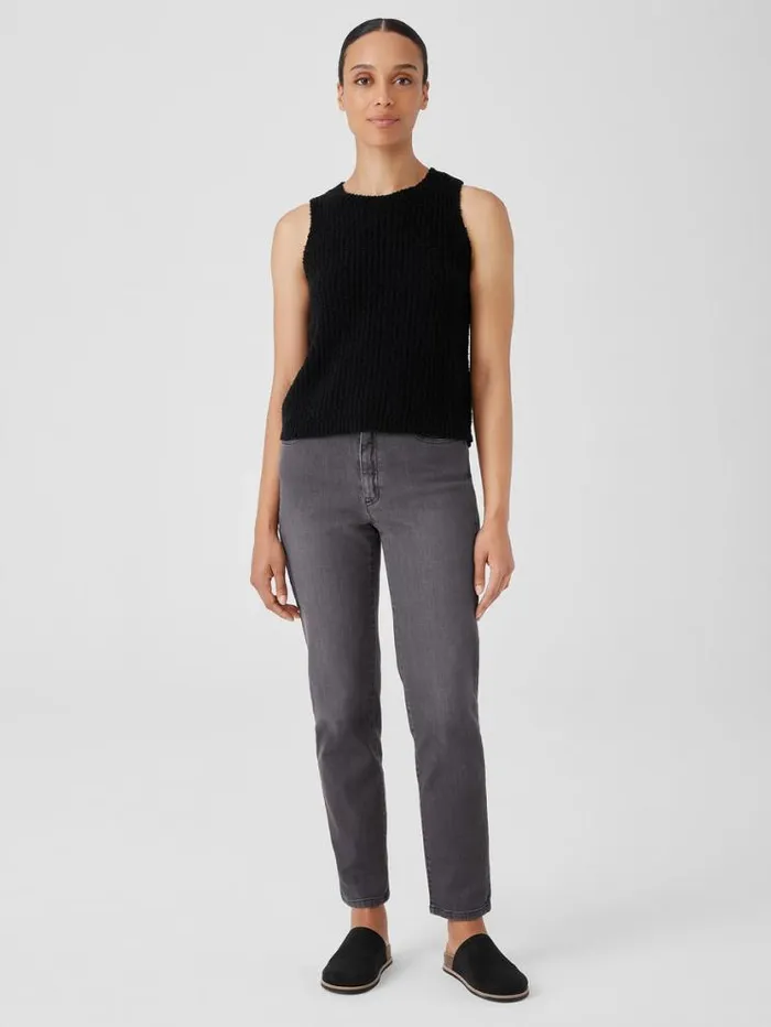 Eileen Fisher Extended Sizing 1X3X Organic Cotton Stretch Slim Jean Carbon 8211 Shop