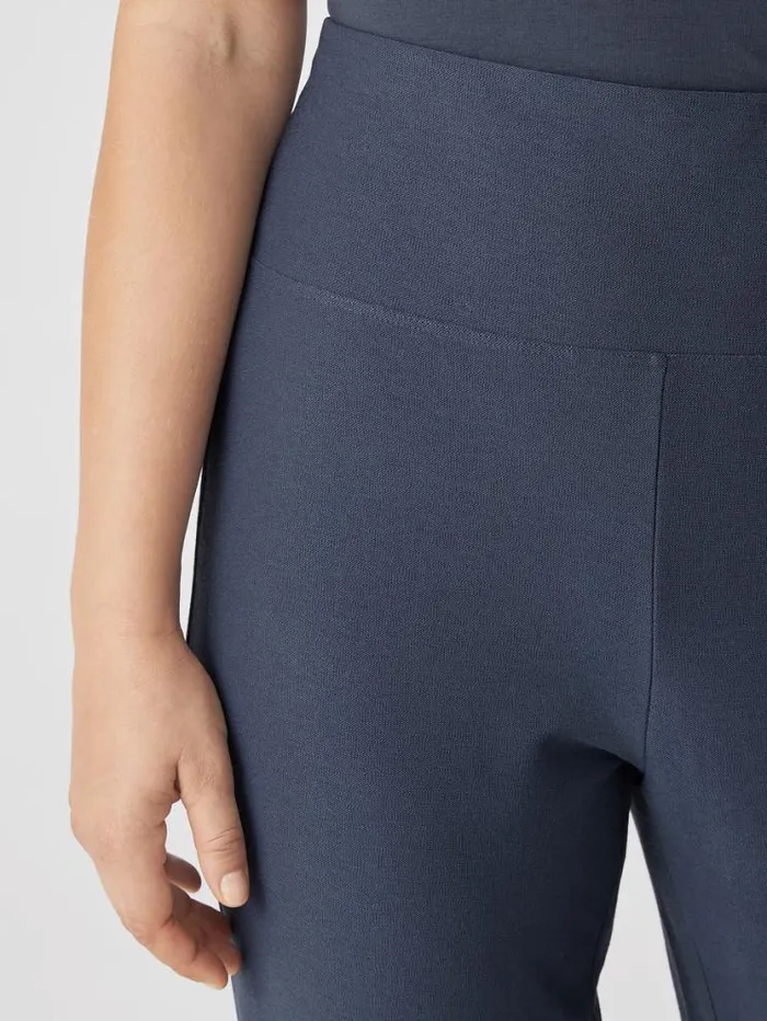 Eileen Fisher Pants Shorts and Jumpsuits Washable Stretch Crepe High Waisted Pant Ocean 8211 Shop