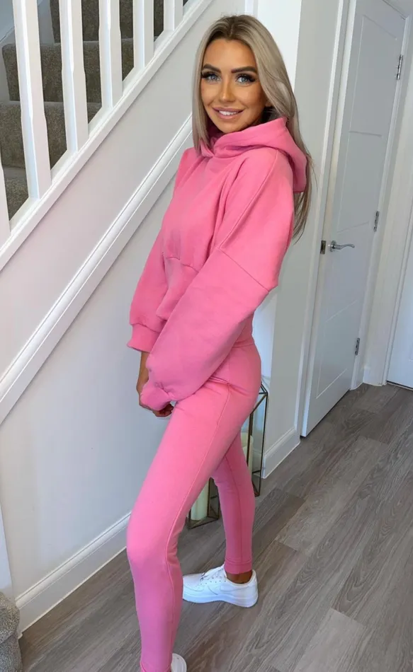 Emilia Pink Hoodie Women Missfiga LoungewearTracksuits Emilia Pink Hoodie Women Missfiga LoungewearTracksuits