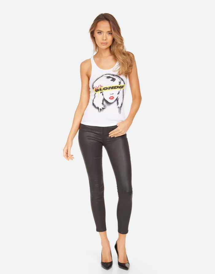 Esmerelda AKA Blondie White Women039s Lauren Moshi Tanks