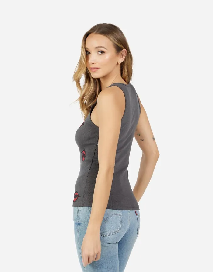 Esmerelda Popeye U0026 Olive Oyl Vintage Black Women039s Lauren Moshi Tanks