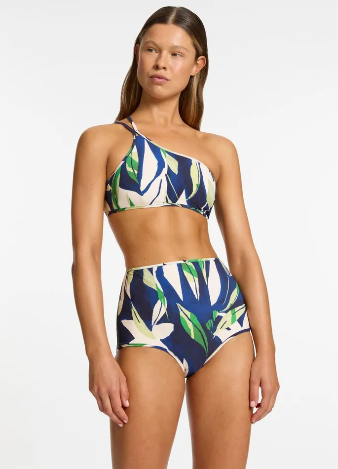 Fauna High Waist Boyleg Bikini Bottom Ink Women JETS Australia High Waist Bikini Bottoms