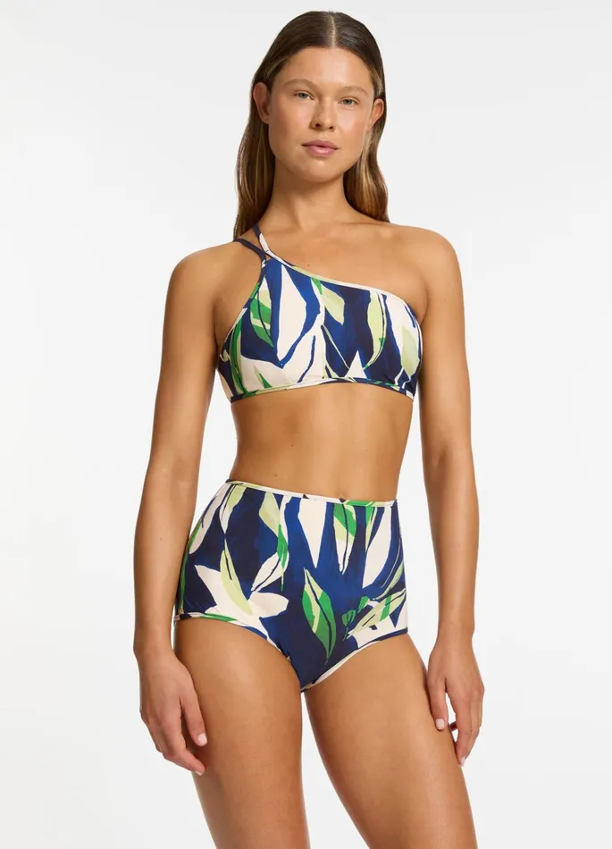 Fauna High Waist Boyleg Bikini Bottom Ink Women JETS Australia High Waist Bikini Bottoms
