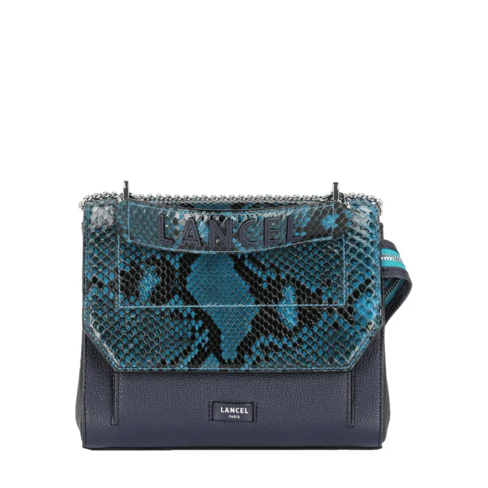 Flap Bag Multico Royal Blue Women Lancel Shoulder Bags