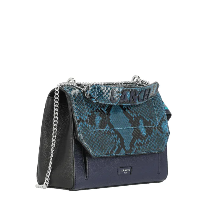 Flap Bag Multico Royal Blue Women Lancel Shoulder Bags Flap Bag Multico Royal Blue Women Lancel Shoulder Bags